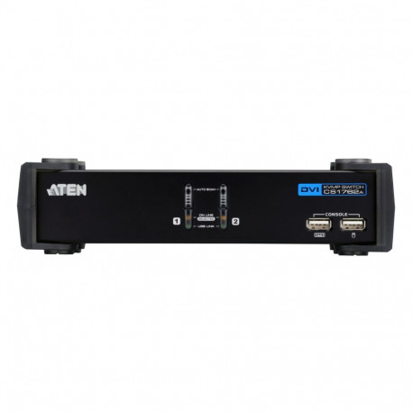 ATEN 2-port DVI KVMP USB, usb hub, audio, 1.8m cables