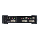 ATEN 2-port DVI KVMP USB, usb hub, audio, 1.2m cables