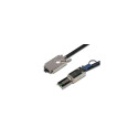 DIGITUS SAS connection cabel, Infiniband - mini SAS 26 pin1.00m,CU, AWG28, 2xshielded, M/M, UL