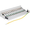 PremiumCord Mini Desktop Patch Panel Cat5e, 12xRJ45