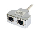 PremiumCord Modular RJ45 distributor 1 port ISDN + 1x RJ45 10/100Base T
