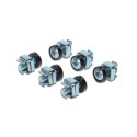 PremiumCord Montage set,50xM6 Screws, 50xM6 Nuts, 50xM6 Washers