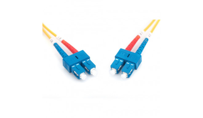 DIGITUS Fiber Optic Patch Cord, SC to SC Singlemode 09/125 µ, Duplex Length 5m