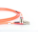 DIGITUS Fiber Optic Patch Cord, LC/LC Multimode 50/125 µ, Duplex Length 10m