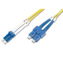 DIGITUS Fiber Optic Patch Cord, LC to SC Singlemode 09/125 µ, Duplex Length 3m