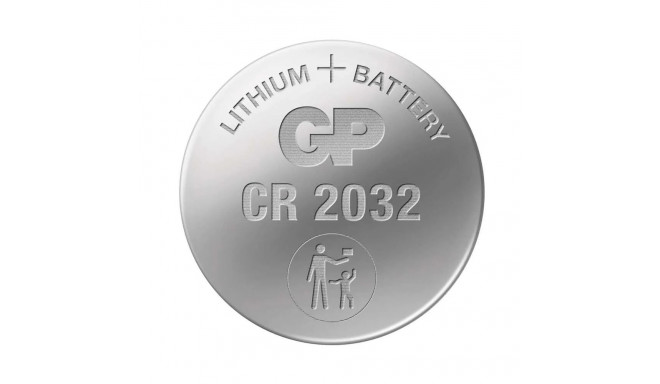 GP Lithiumcell CR2032 3V 1pc