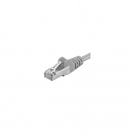 PremiumCord F/UTP 1m CAT.6 patch cable awg26 grey