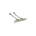 PremiumCord USB slot bracket (2x type A)