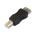 PremiumCord USB 2.0 adapter A-B, Female/Male