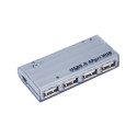 PremiumCord USB 2.0 HUB 4 porty with power adapter 5V 2A