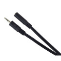PremiumCord Cable Stereo Jack 3.5mm M/F 5m