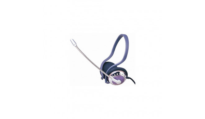 MANHATTAN Stereo Headset with microphone - head designed
