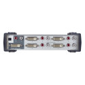 ATEN 4-Port DVI Video Switch, remote control, audio