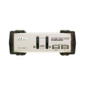 ATEN 2-port KVMP USB+PS/2, usb hub, audio, 1.2m cables CS-1732A