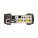 ATEN 2-port KVMP USB+PS/2, usb hub, audio, 1.2m cables CS-1732A