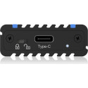 ICY BOX IB-1824ML-C31, drive housing (black, RGB lighting)