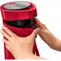 Emsa PONZA pump vacuum jug 1.9 liters (red (glossy), Comfort Press)