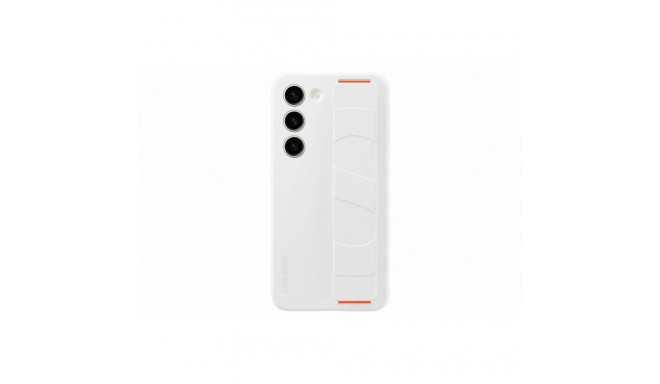 Samsung Galaxy S23 Silicone Grip Cover White