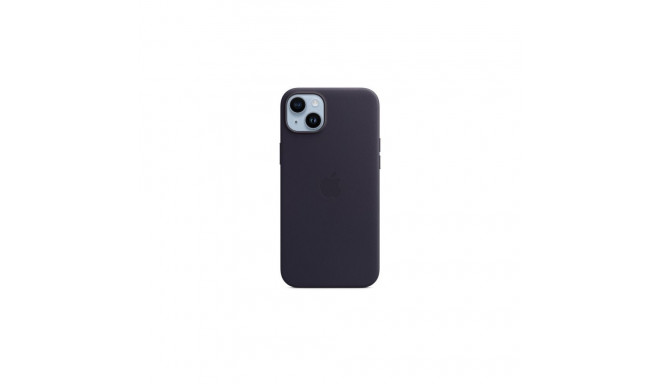 Apple iPhone 14 Plus Leather Case with MagSafe Midnight