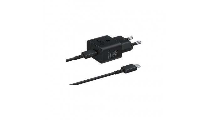 Samsung 25W Power Adapter Type-C (with cable) Black