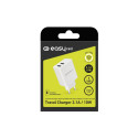 Travel Charger 2xUSB 2.1A/10W By Easycell White