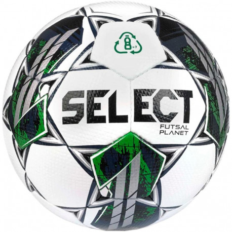 Select futsali pall Futsal Planet FIFA Basic 17646 4, valge-must-hall-roheline