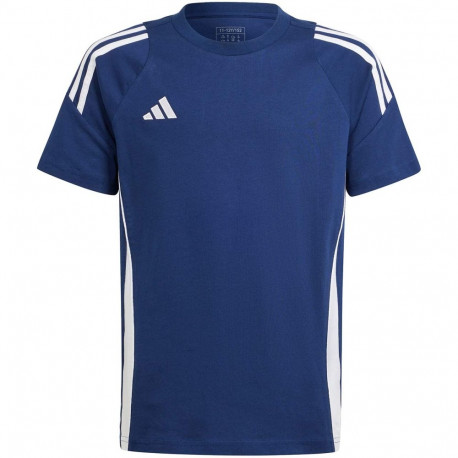 Koszulka dla dzieci adidas Tiro 24 Sweat Tee granatowa IR9357 164cm