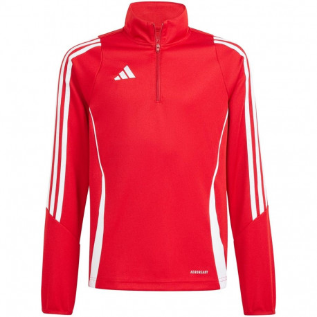 Bluza dla dzieci adidas Tiro 24 Training Top czerwona IR9361 116cm