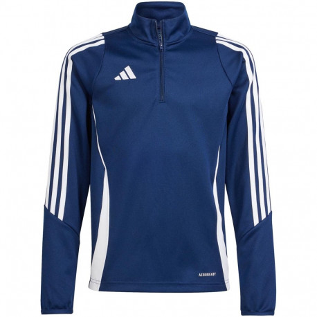Bluza dla dzieci adidas Tiro 24 Training Top granatowa IR9360 116cm