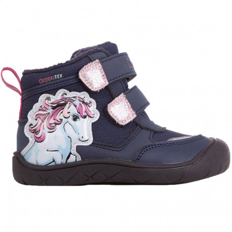 Buty dla dzieci Kappa Flake Tex granatowo-różowe 280021M 6722 20