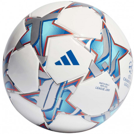 adidas laste jalgpall UCL Junior 350 League 23/24 Group Stage IA0941 4, valge-sinine