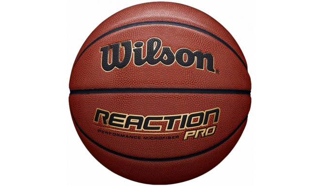 Piłka koszykowa Wilson Reaction Pro 295 brązowa WTB10137XB07 7