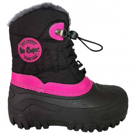 Buty dla dzieci Lee Cooper czarno-różowe LCJ-21-44-0523K  29
