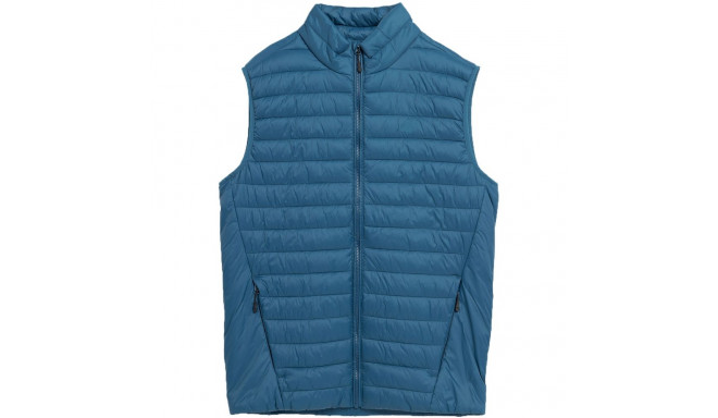 Kamizelka męska 4F M062 denim 4FAW23TVESM062 32S S
