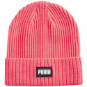 Czapka Puma Ribbed Classic Cuff Beanie różowa 024038 08 Senior