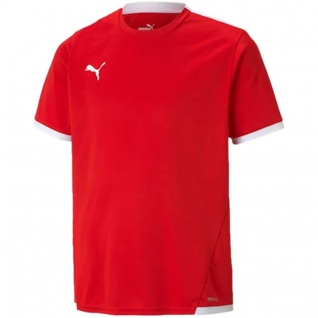 Koszulka dla dzieci Puma teamLIGA Jersey czerwona 704925 01 176cm
