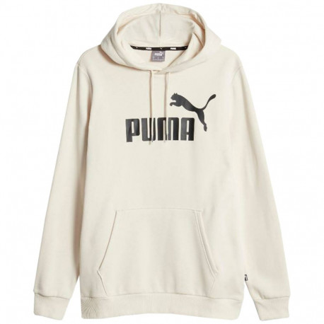 Puma meeste kapuutsiga pusa ESS Big Logo Hoodie FL 586687 87 S, kreemjas