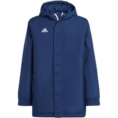Kurtka dla dzieci adidas Entrada 22 Stadium niebieska IB6079 140cm