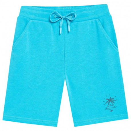 4F poiste lühikesed püksid M047 4FJSS23TSHOM047 35S 128cm, türkiissinine