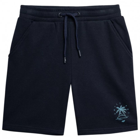 Spodenki dla chłopca 4F M047 granatowe 4FJSS23TSHOM047 31S 128cm