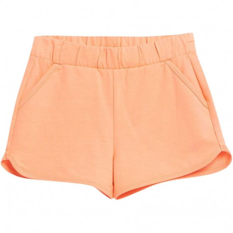 4F tüdrukute lühikesed püksid F099 4FJSS23TSHOF099 64N 164cm, neoonlõheroosa