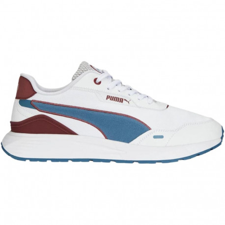 Buty damskie Puma Runtamed Plus biało-niebieskie 389237 01 44