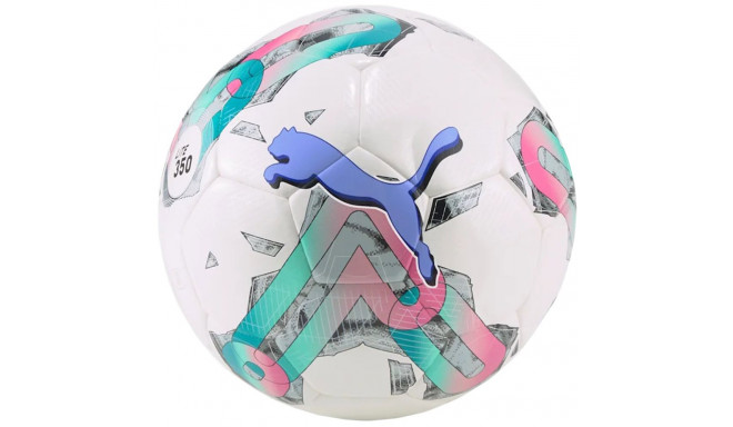 Piłka nożna Puma Orbita 5 Hybrid Lite 350 biało-zielono-różowa 83784 01 5