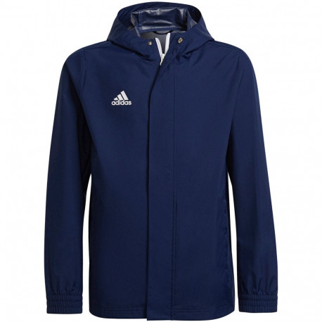 adidas laste jope Entrada 22 All-Weather IK4012 140cm, tumesinine