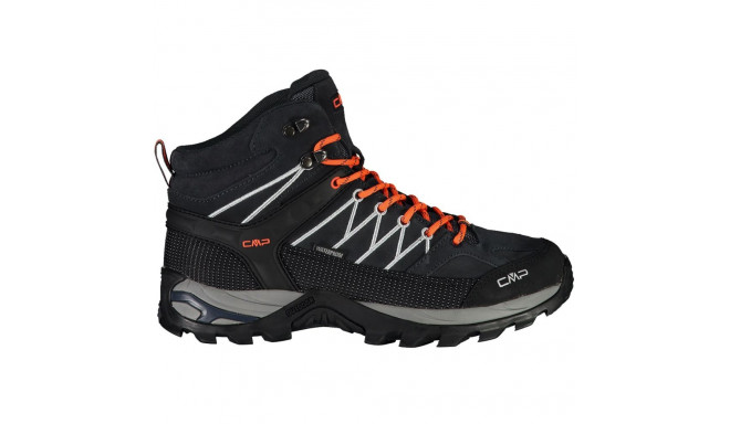 Buty trekkingowe męskie CMP Rigel Mid WP czarno-pomarańczowe 3Q1294756UE 47