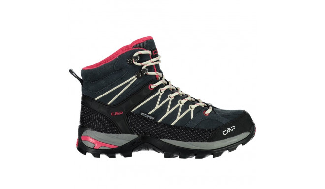 Buty trekkingowe damskie CMP Rigel Mid WP szaro-czarno-różowe 3Q1294676UC 39