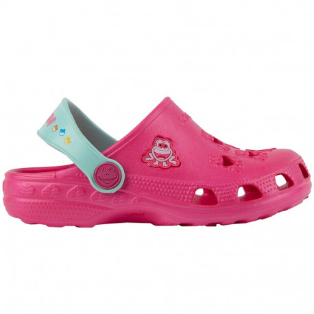 Chodaki dla dzieci Coqui Little Frog fuksja-mięta 8701-100-3644A/8701-100-3644   25-26