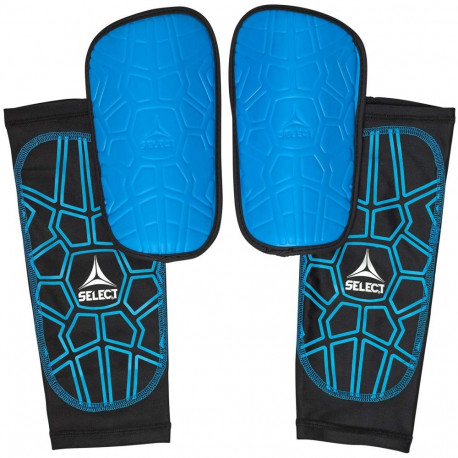 Select jalgpalli säärekaitsmed Super Safe 2023 17492 L, must-sinine