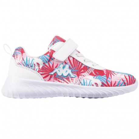 Buty dla dzieci Kappa SEC PA Kids biało-różowe 260955PAK 1022 27