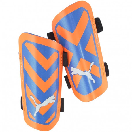 Puma jalgpalli säärekaitsmed ULTRA Light Strap 30875 01 M, oranž-sinine